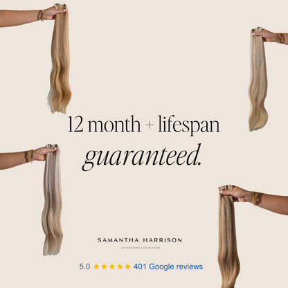 Invisible Weft Hair Extensions