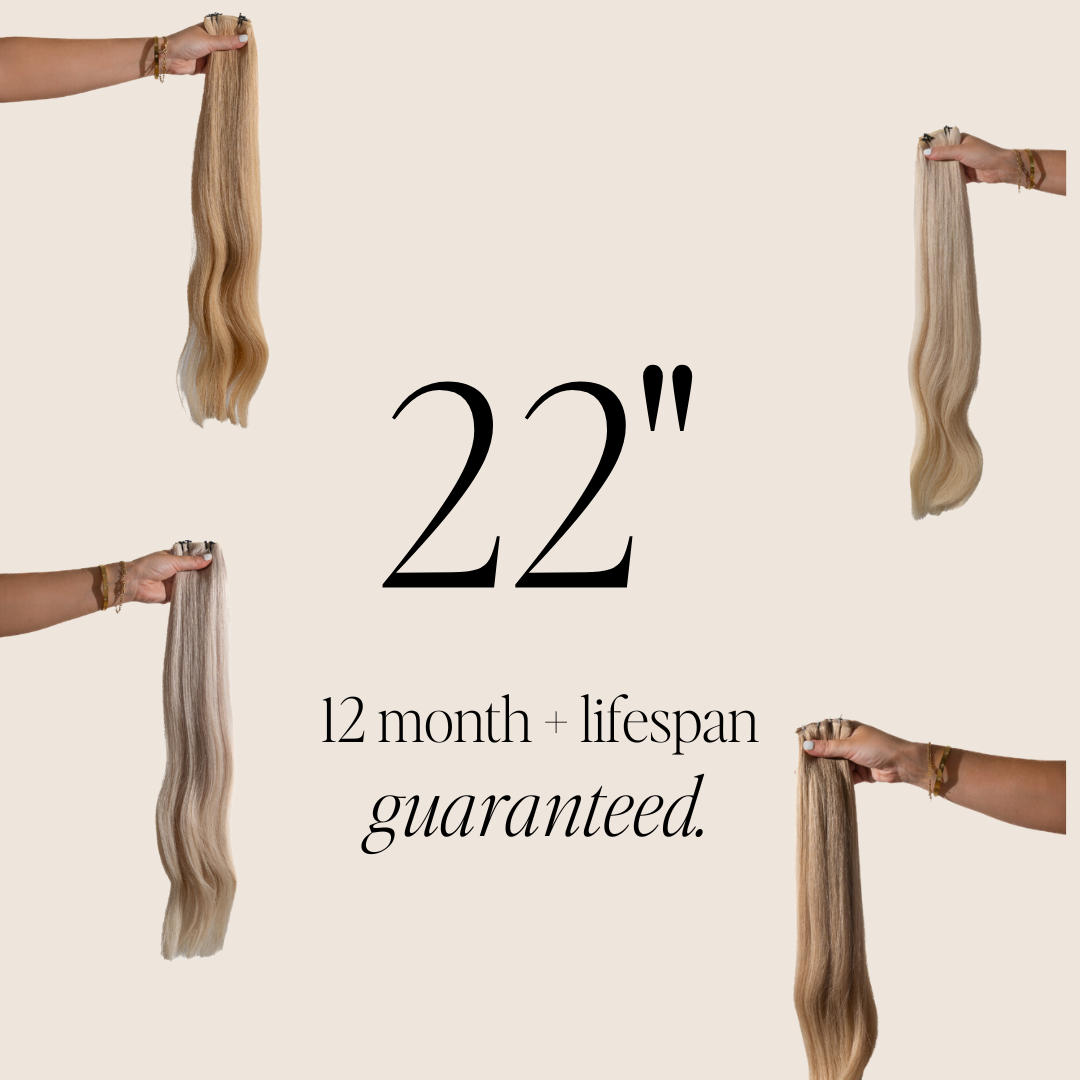 Invisible Weft Hair Extensions