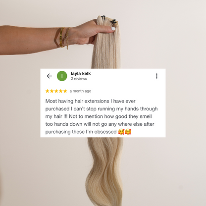 Invisible Weft Hair Extensions