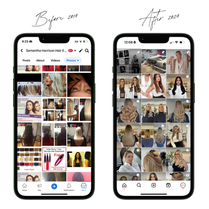 Online Hair Extension Masterclass - 6 x method certification