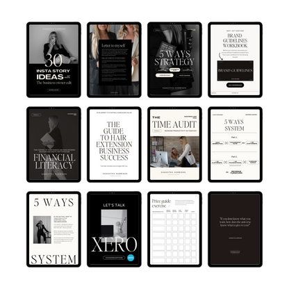 Online Hair Extension Masterclass - 6 x method certification