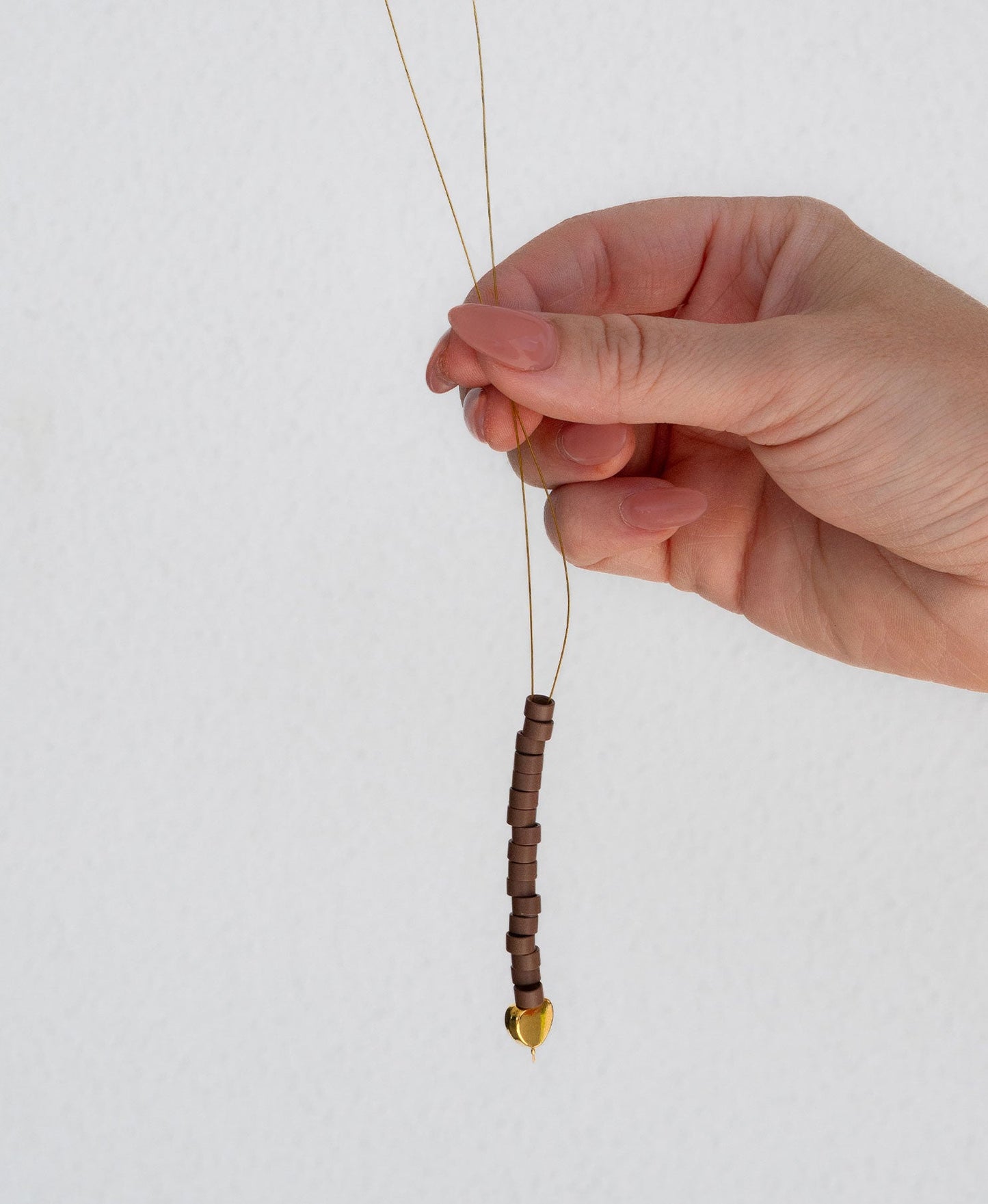 Nylon Loop Threader - Heart Shape