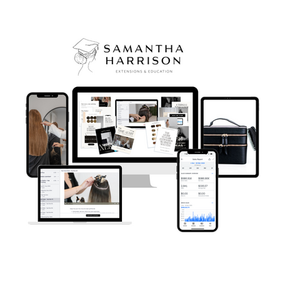 Online Hair Extension Masterclass - 6 x method certification