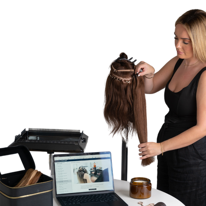 Online Hair Extension Masterclass - 6 x method certification